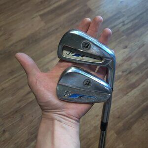 2 Pack Bridgestone J36 Golf Club #5 Cavity Back & #9 Blade Project X Steel Shaft